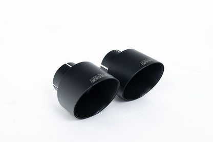 Milltek Sport Endrohrblende Schwarz Cerakote gebürstet für Porsche 911 991.2 GT3 RS