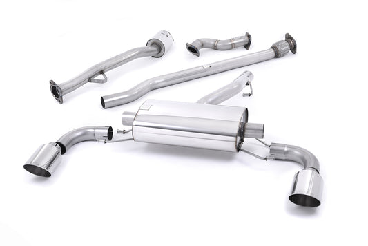 Milltek Sport Auspuffanlage passend für Subaru BRZ 2.0 & Toyota GT86 2.0 - polierte Endrohre