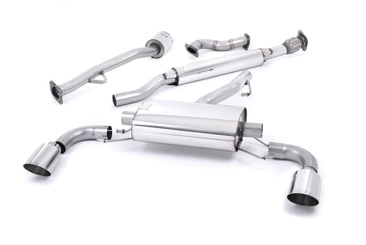 Milltek Sport Auspuffanlage passend für Subaru BRZ 2.0 & Toyota GT86 2.0 - polierte Endrohre