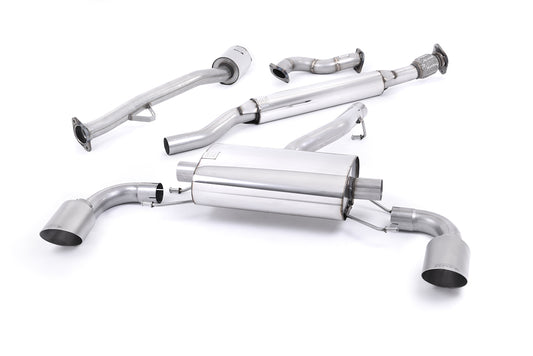 Milltek Sport Auspuffanlage passend für Subaru BRZ 2.0 & Toyota GT86 2.0 - titan gebürstete Endrohre