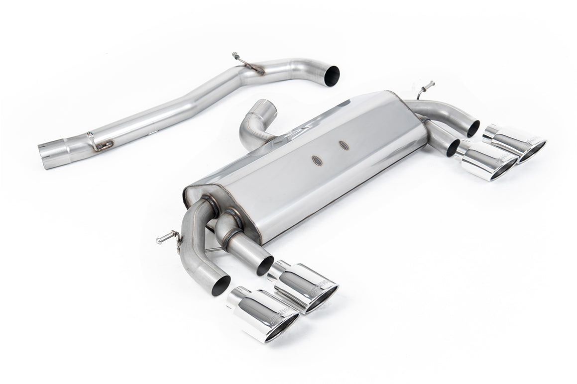 Milltek Sport Auspuffanlage passend für Volkswagen Golf MK7 R 2.0 TSI 300PS (ECE Approved & 76.2mm Systems)