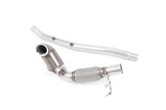 Milltek Sport Downpipe passend für Audi S3 2.0 TFSI quattro Saloon & Cabrio 8V.2 & Seat Ateca Cupra 300 4Drive & Seat Leon...