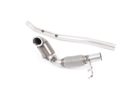 Milltek Sport Downpipe passend für Audi S3 2.0 TFSI quattro Saloon & Cabrio 8V.2 & Seat Ateca Cupra 300 4Drive & Seat Leon...