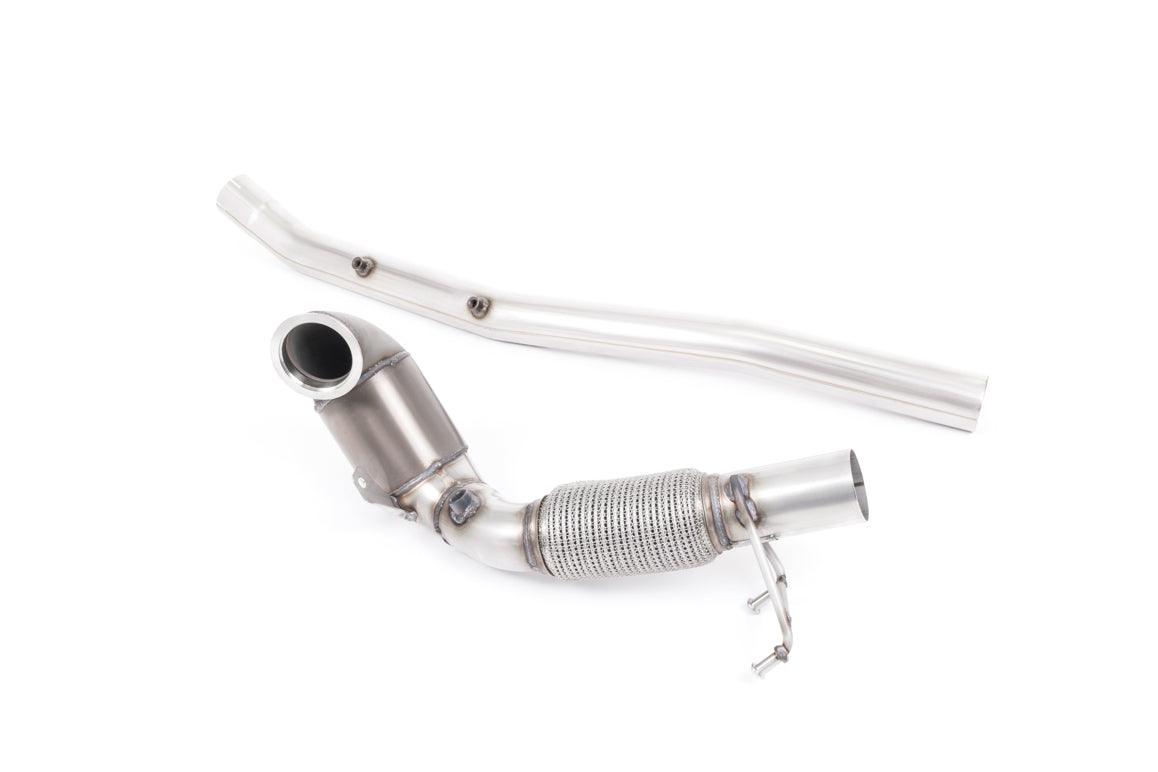 Milltek Sport Downpipe passend für Audi S3 2.0 TFSI quattro Saloon & Cabrio 8V.2 & Seat Ateca Cupra 300 4Drive & Seat Leon...