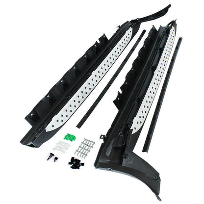 SUV Seitenschweller Set Aluminium passend für BMW X3 E83 2003-2011