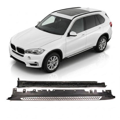 SUV Seitenschweller Set Aluminium passend für BMW X5 F15 2013-2018