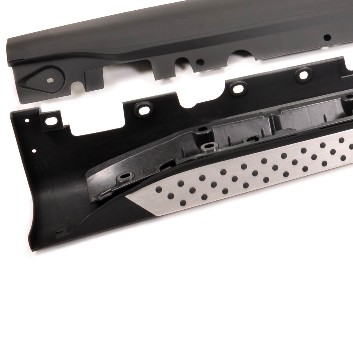SUV Seitenschweller Set Aluminium passend für BMW X6 E71 2007-2014