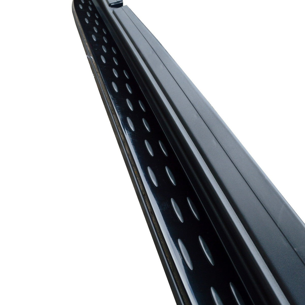 Schwarze Aluminium Seitenschweller passend für Mercedes ML/GLE W166 11-19