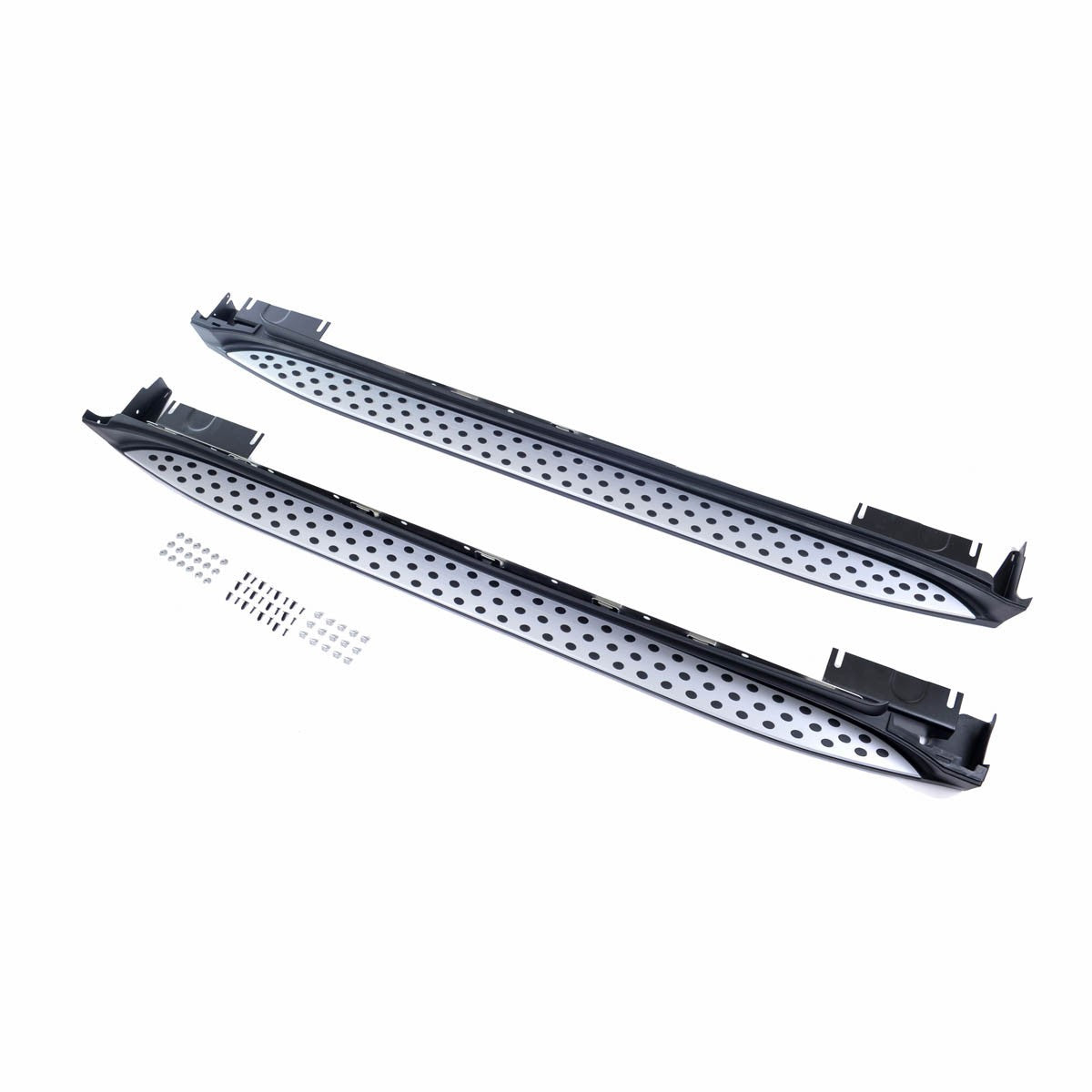 SUV Seitenschweller Set Aluminium passend für Mercedes ML-Klasse W164 2005-2011