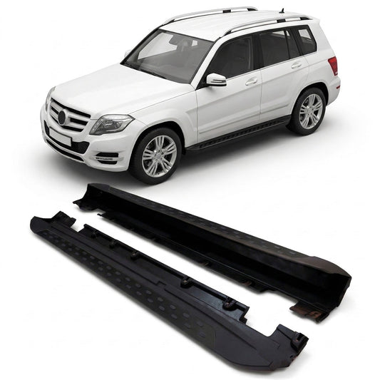 Aluminium Seitenschweller passend für Mercedes GLK-Klasse X204 2008-2015