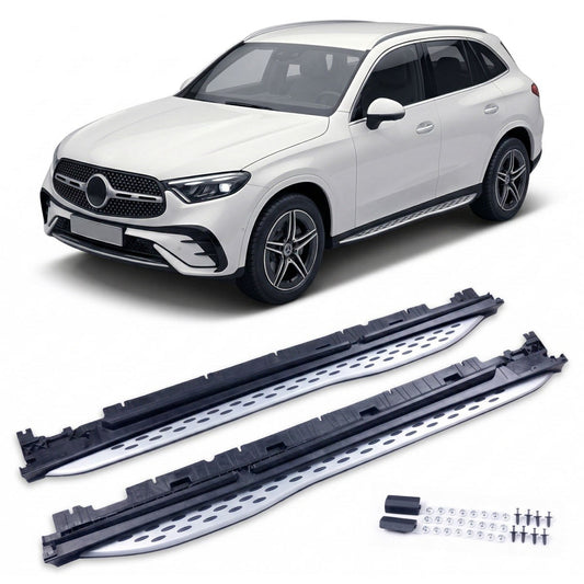 Aluminium SUV Seitenschweller passend für Mercedes GLC X254 C254 2022+