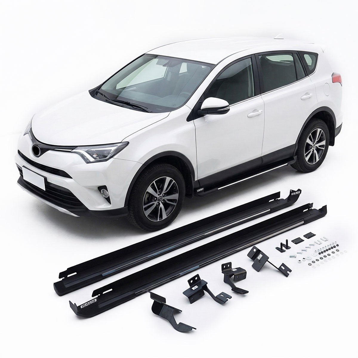 Aluminium Seitenschweller passend für Toyota RAV 4 IV 2016-2018