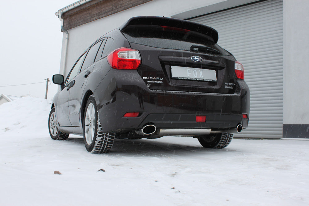 Subaru Impreza GP 4x4 Endschalldämpfer quer Ausgang rechts/links - 115x85 Typ 38 rechts/links