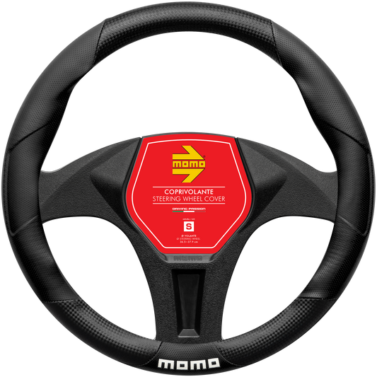 MOMO Lenkradhülle SWC 016 Tuning Carbon/ schwarz  Gr. S