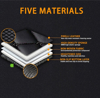 Der Mattenprofi - Auto Fußmatten 'Diamond Stitching' für FERRARI FF
