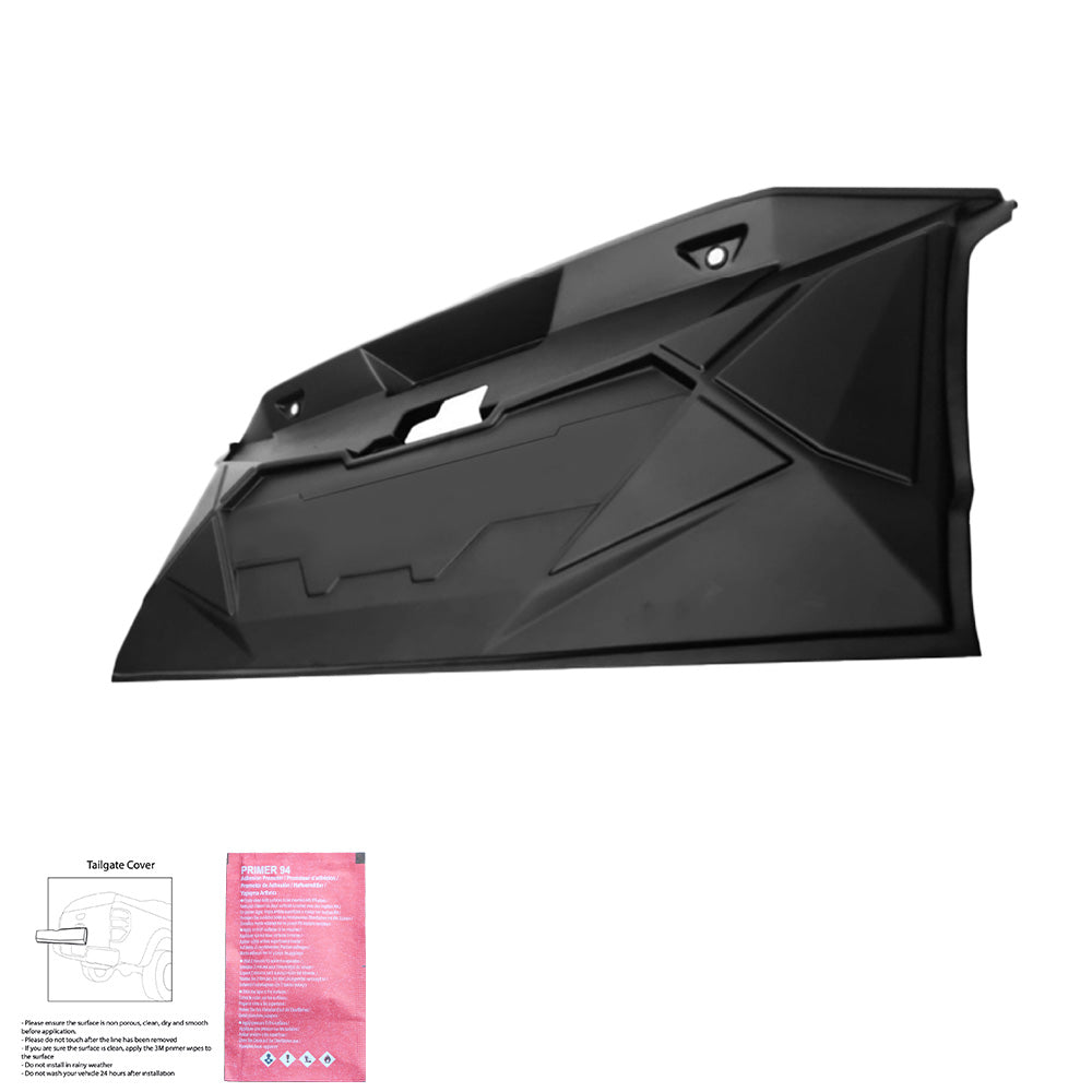 Heckklappenabdeckung passend für MITSUBISHI L200 Triton Serie 5/6 2015+ Matt Schwarz
