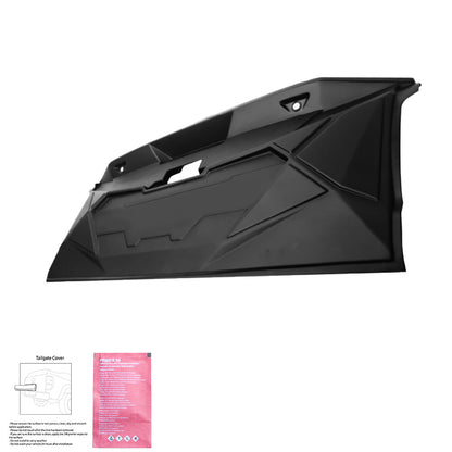 Heckklappenabdeckung passend für MITSUBISHI L200 Triton Serie 5/6 2015+ Matt Schwarz