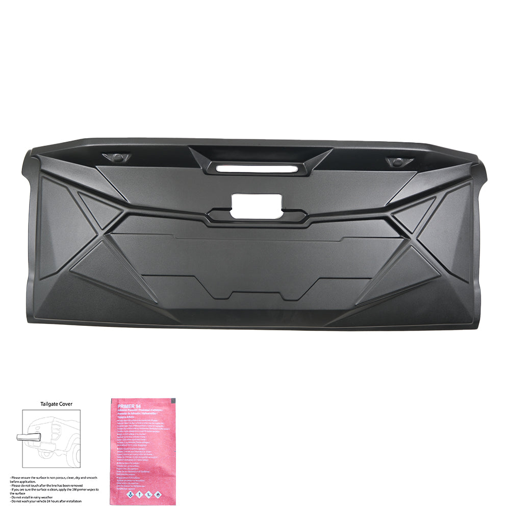 Heckklappenabdeckung passend für MITSUBISHI L200 Triton Serie 5/6 2015+ Matt Schwarz