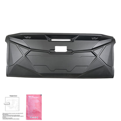 Heckklappenabdeckung passend für MITSUBISHI L200 Triton Serie 5/6 2015+ Matt Schwarz