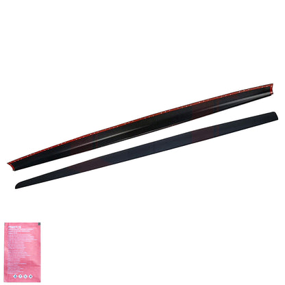 Heckklappenabdeckung passend für MITSUBISHI L200 Triton Serie 4 2007-2014 Matt Schwarz
