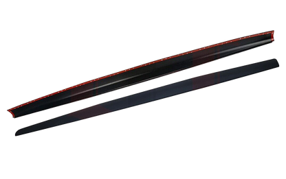Heckklappenabdeckung passend für MITSUBISHI L200 Triton Serie 4 2007-2014 Matt Schwarz