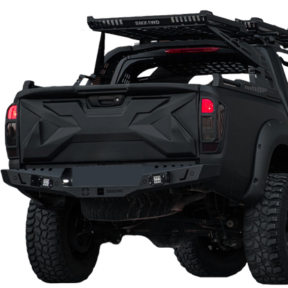 Heckklappenabdeckung passend für NISSAN Navara NP300 (D23) 2014-2021 Matt Schwarz