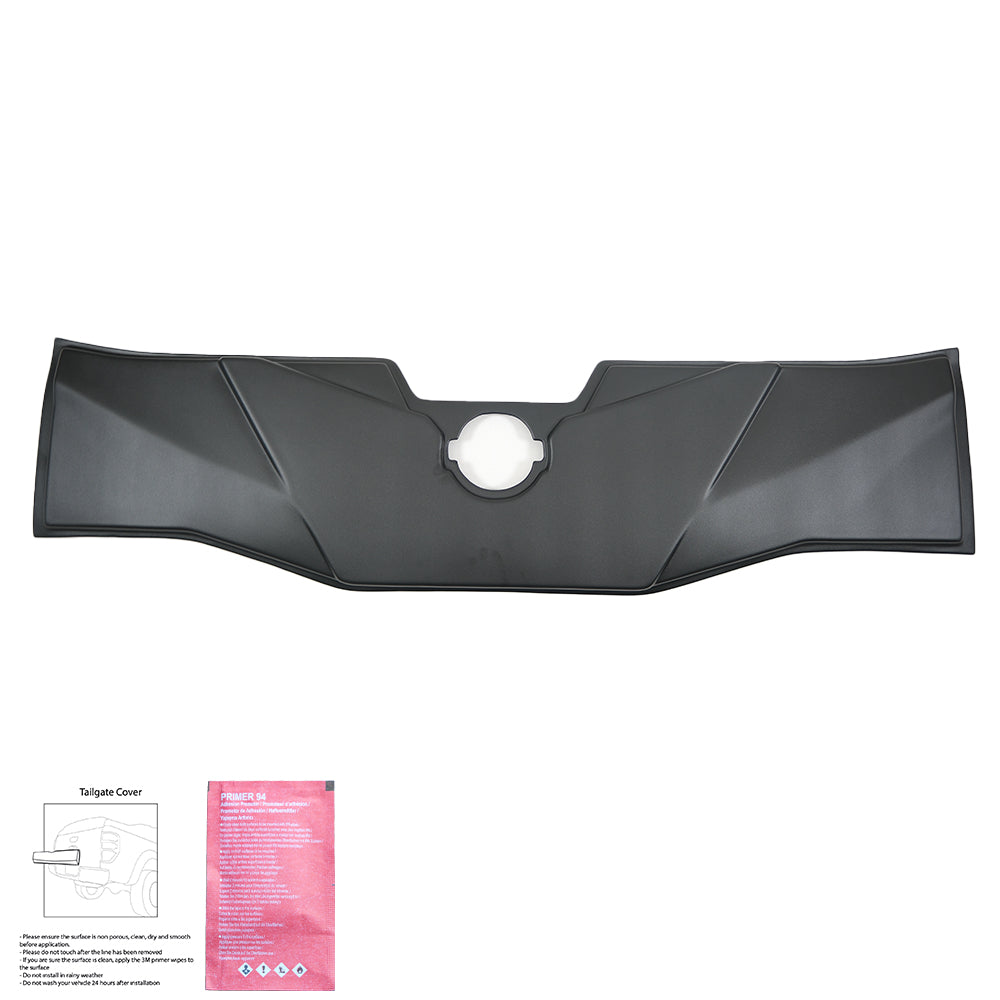 Heckklappenabdeckung passend für NISSAN Navara NP300 (D23) 2014-2021 V2 Matt Schwarz