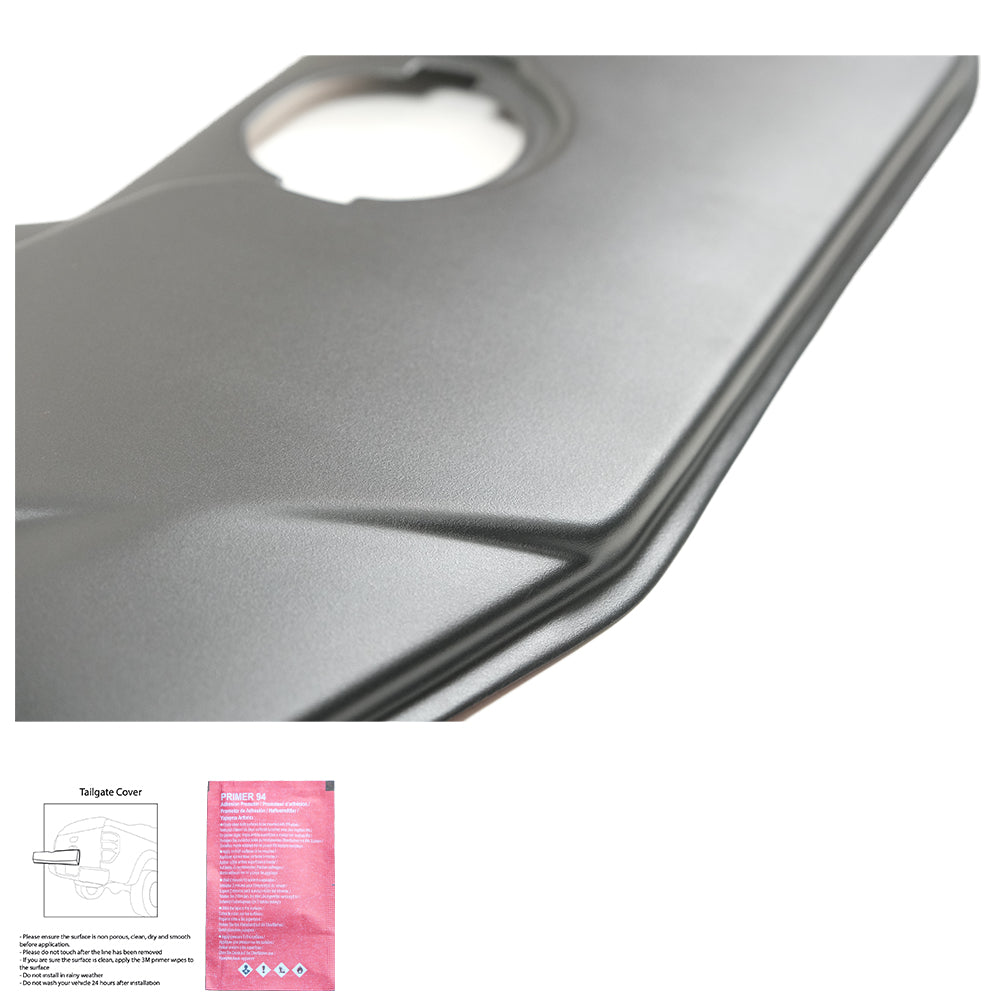 Heckklappenabdeckung passend für NISSAN Navara NP300 (D23) 2014-2021 V2 Matt Schwarz