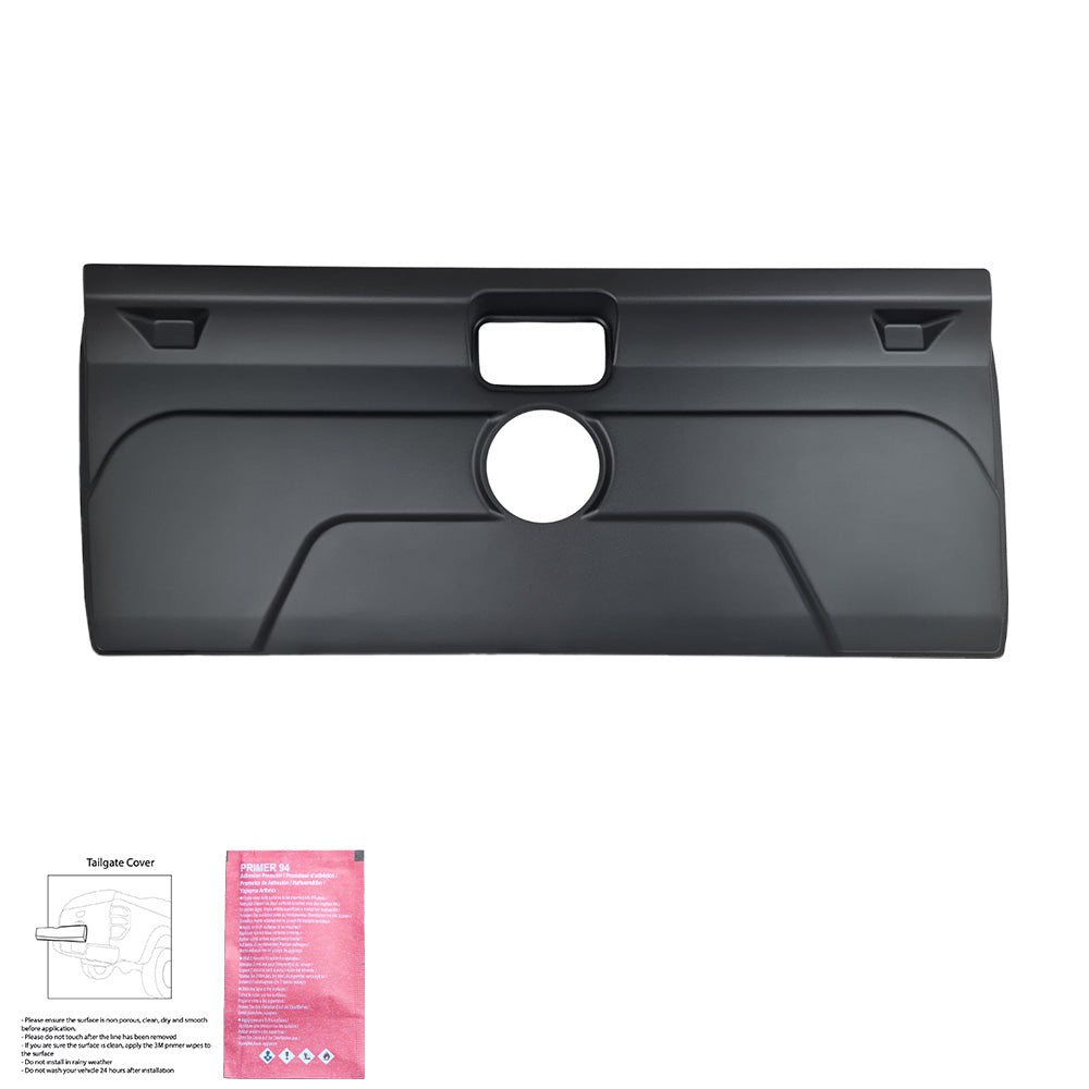 Heckklappenabdeckung passend für VW Amarok MK1-MK1 Facelift 2010-2021 Matt Schwarz