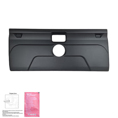 Heckklappenabdeckung passend für VW Amarok MK1-MK1 Facelift 2010-2021 Matt Schwarz