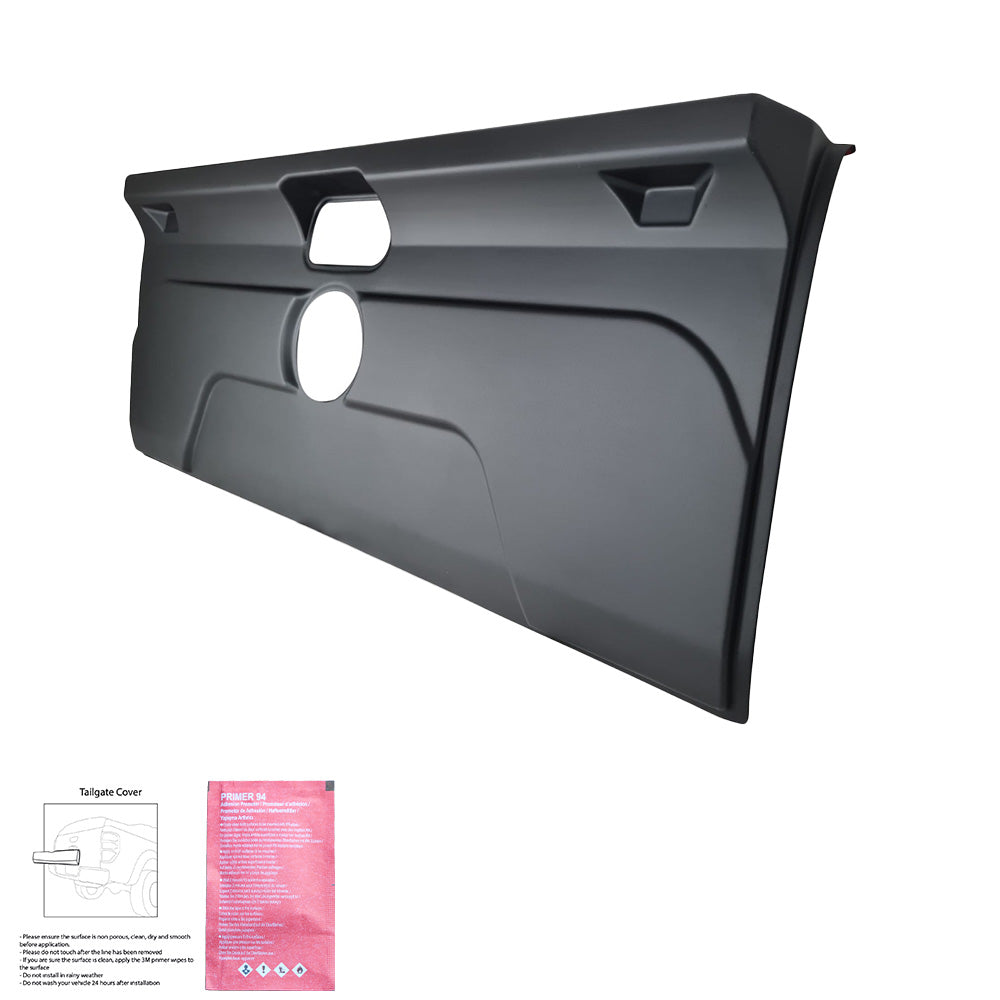 Heckklappenabdeckung passend für VW Amarok MK1-MK1 Facelift 2010-2021 Matt Schwarz