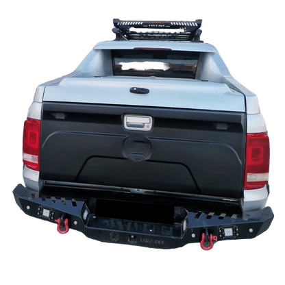 Heckklappenabdeckung passend für VW Amarok MK1-MK1 Facelift 2010-2021 Matt Schwarz