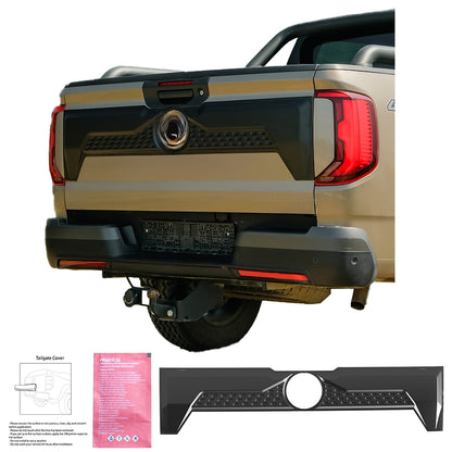 Halbtürabdeckung passend für VW Amarok MK2 2022+ Matt Schwarz
