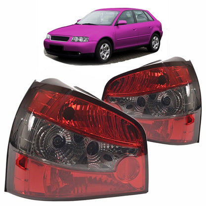 Rücklichter Kristall Rot Rauch passend für Audi A3 (8L) 1996-2000