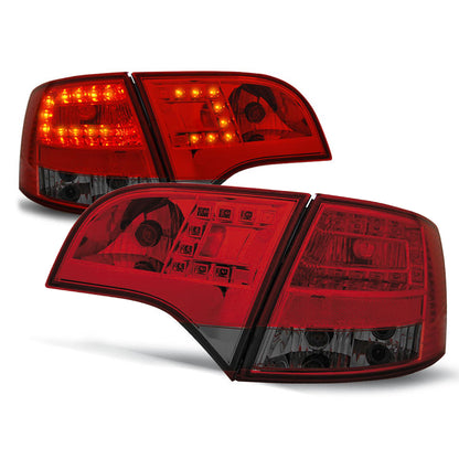 LED Rücklichter Rot Rauch passend für Audi A4 B7 11.04-03.08 Avant
