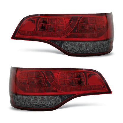 LED Rücklichter Rot Rauch passend für Audi Q7 06-09