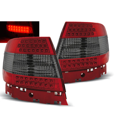 LED Rücklichter Rot Rauch passend für Audi A4 11.94-09.00