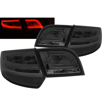 LED Rücklichter Rauch passend für Audi A3 8P 04-08 Sportback