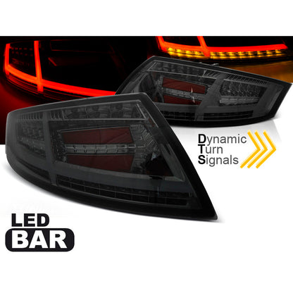 LED BAR Rücklichter Rauch passend für Audi TT 04.06-02.14