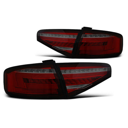 LED BAR Rücklichter Rot Rauch SEQ passend für Audi A4 B8 12-15 Limousine OEM LED
