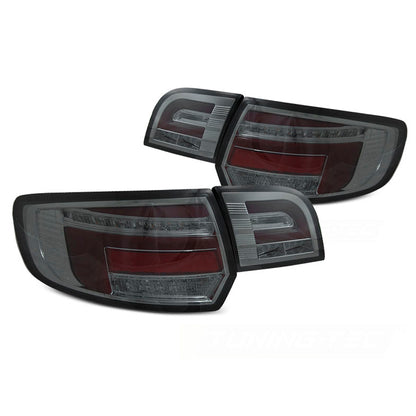LED BAR Rot Rücklichter Rauch SEQ passend für Audi A3 8P 5D 03-08