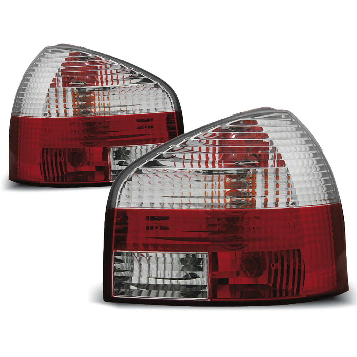 Rücklichter Rot Weiß passend für Audi A3 8L 08.96-08.00