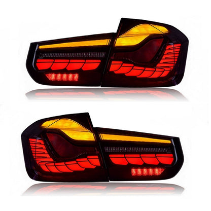Dynamische LED Rauch Rücklichter passend für BMW 3er F30 Limousine 2013-2018