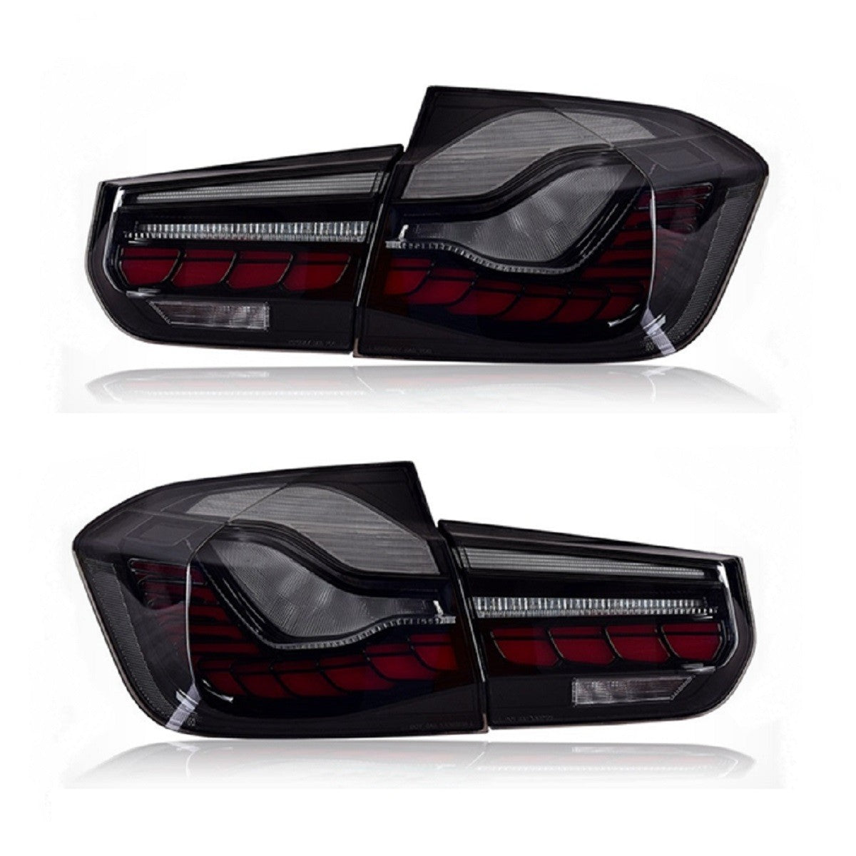 Dynamische LED Rauch Rücklichter passend für BMW 3er F30 Limousine 2013-2018