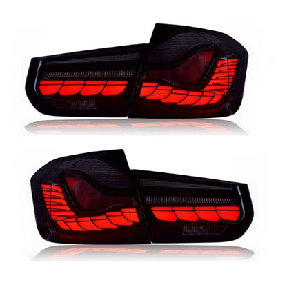 Dynamische LED Rauch Rücklichter passend für BMW 3er F30 Limousine 2013-2018