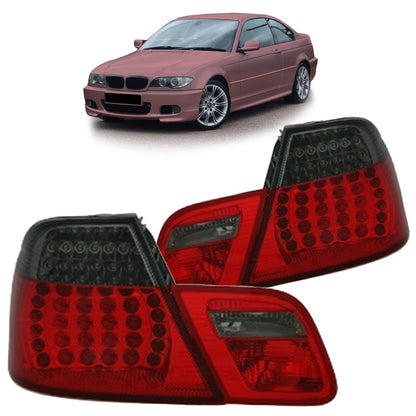 LED Rücklichter Rot Smoke passend für BMW 3er E46 Coupé 2003-2006