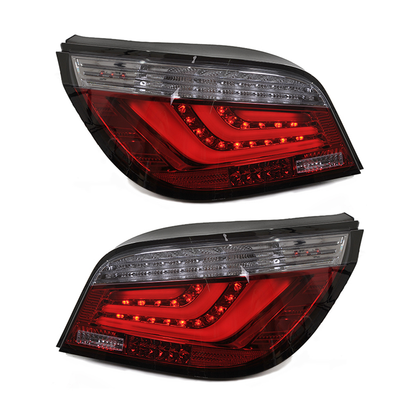 LED-BAR Rot Rauch Rücklichter passend für BMW 5er E60 Limousine 2007-2010