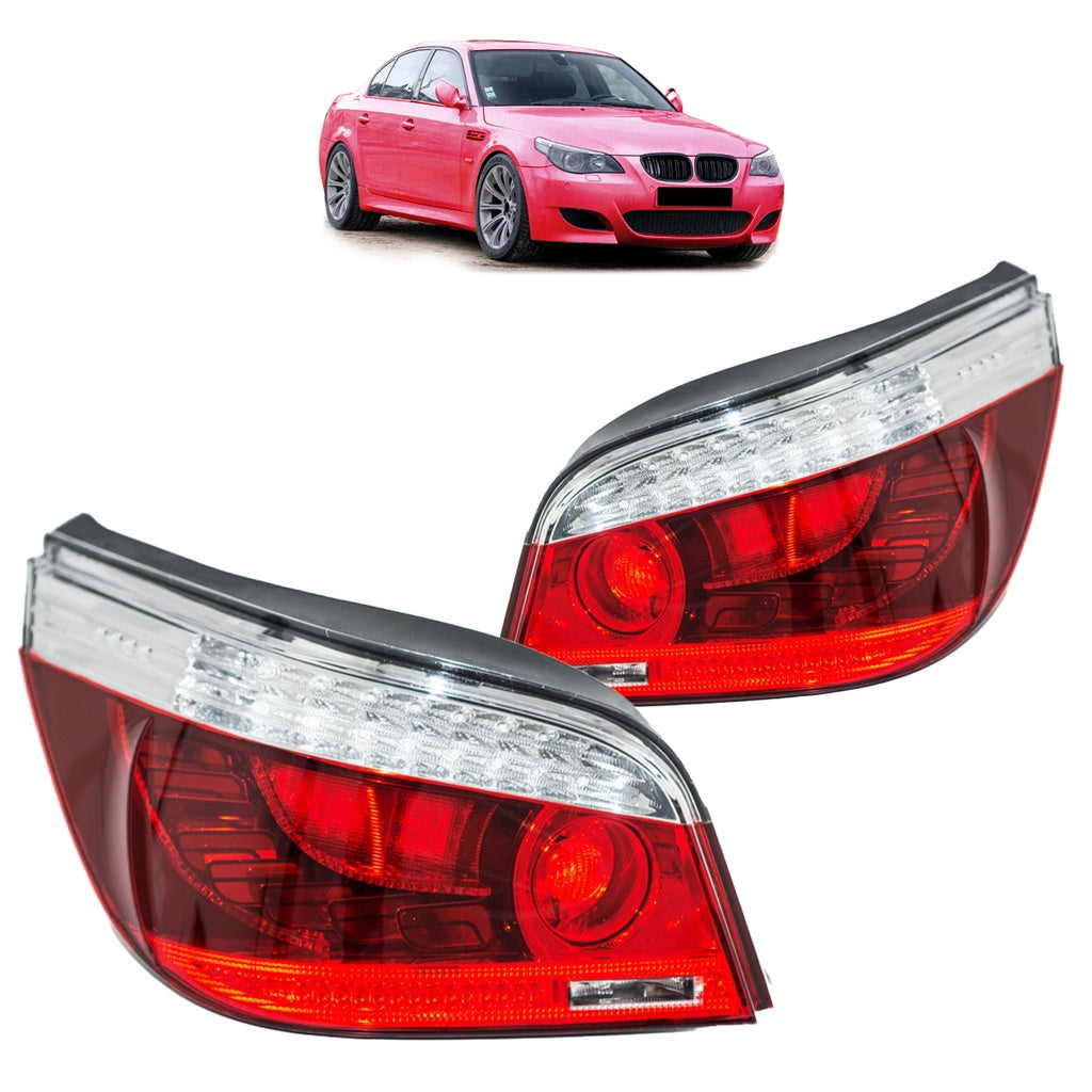 Heckleuchten LED Rot passend für BMW 5er (E60) Limousine Facelift 2007-2010