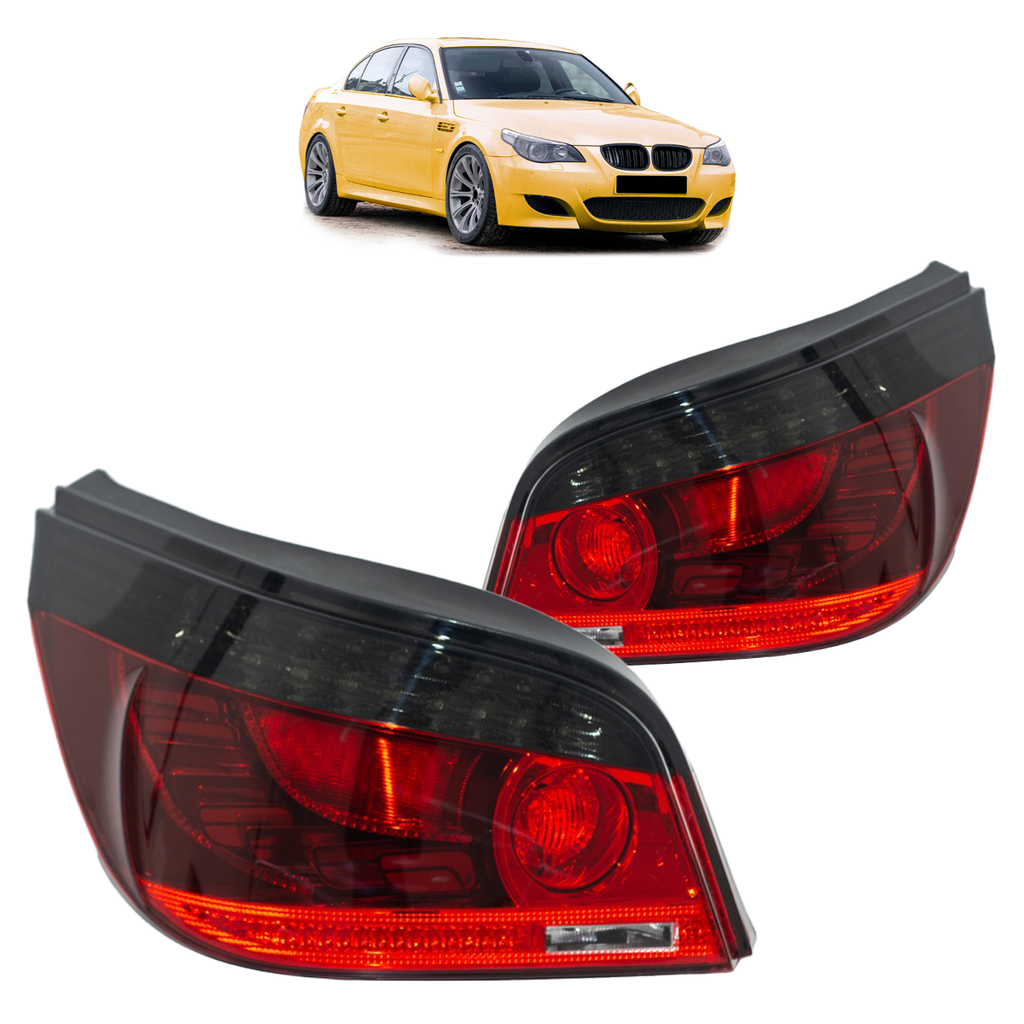 Heckleuchten LED Smoke passend für BMW 5er (E60) Limousine Facelift 2007-2010