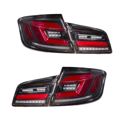 Heckleuchten Dynamisch LED Schwarz passend für BMW 5er (F10) Limousine 2010-2017